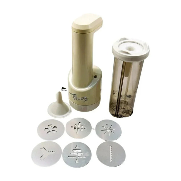 Proctor Silex Super Shooter Cookie Press Cordless Complete Vintage - Picture 5 of 10